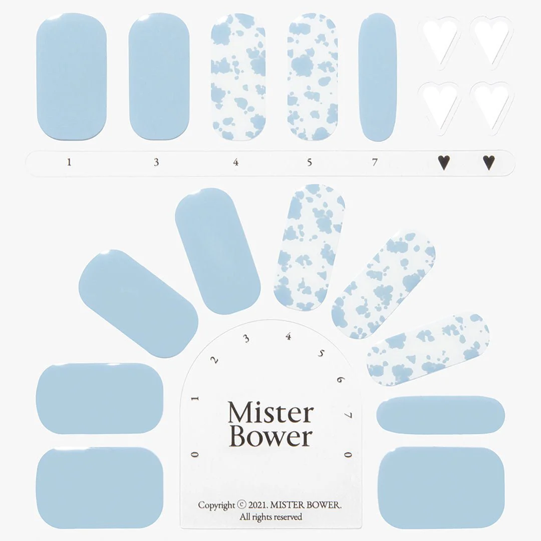[Mister Bower] Volume Gel Nail – Nutty Blue - Image 7