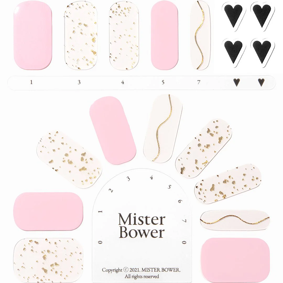 [Mister Bower] Volume Gel Nail - Pink Dust - Image 7