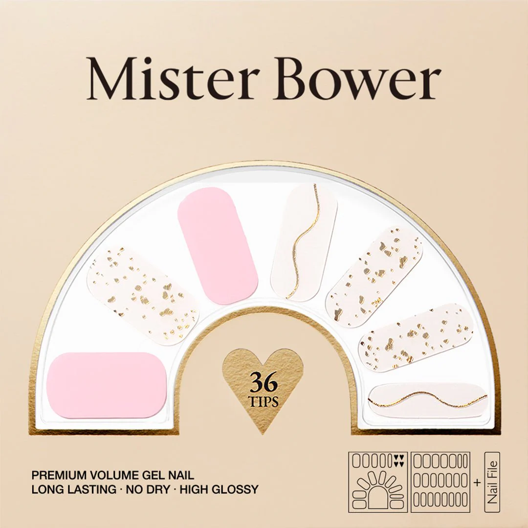 [Mister Bower] Volume Gel Nail - Pink Dust - Image 9