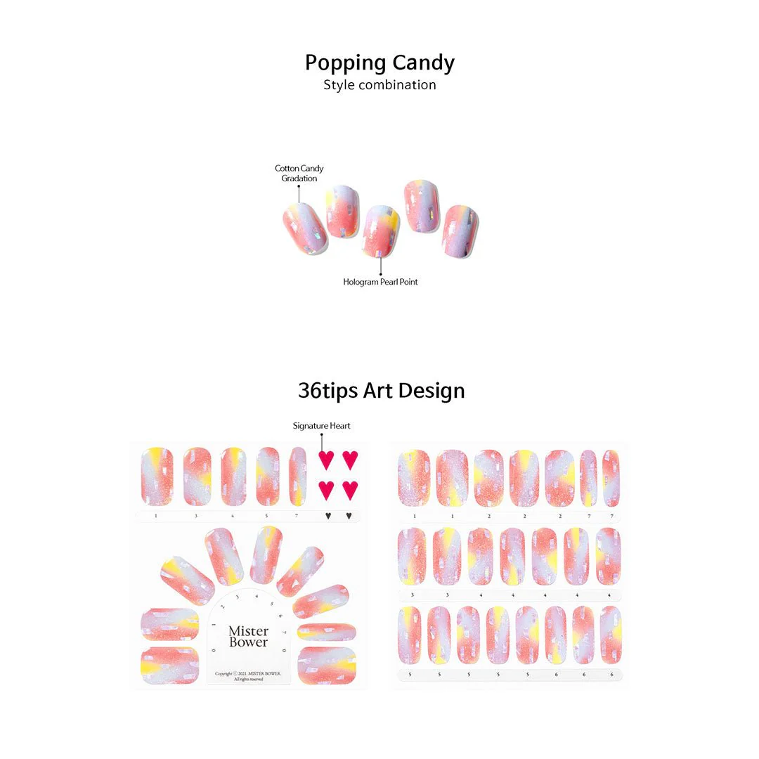 [Mister Bower] Volume Gel Nail - Popping Candy - Image 10