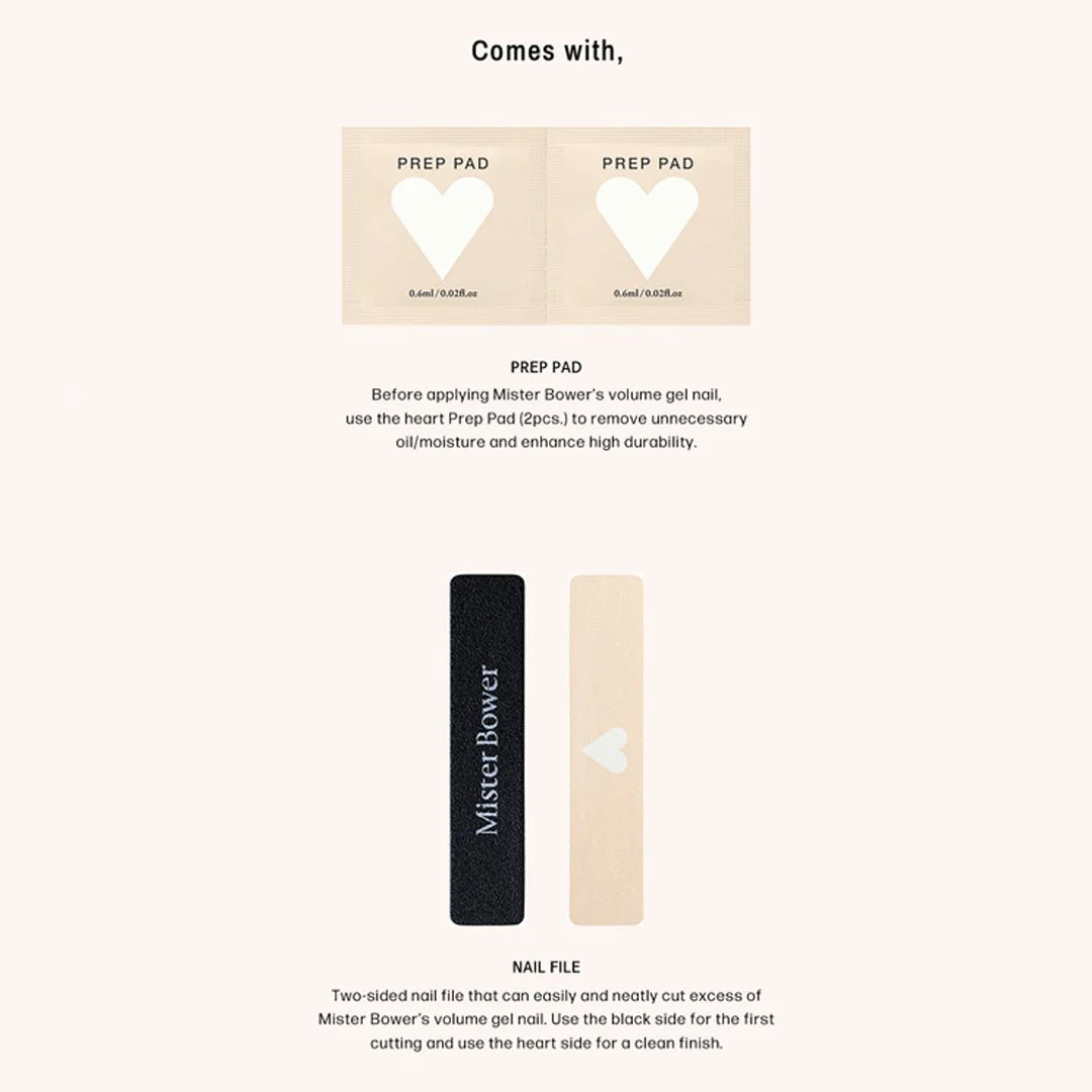 [Mister Bower] Volume Gel Nail - Signal Red - Image 11