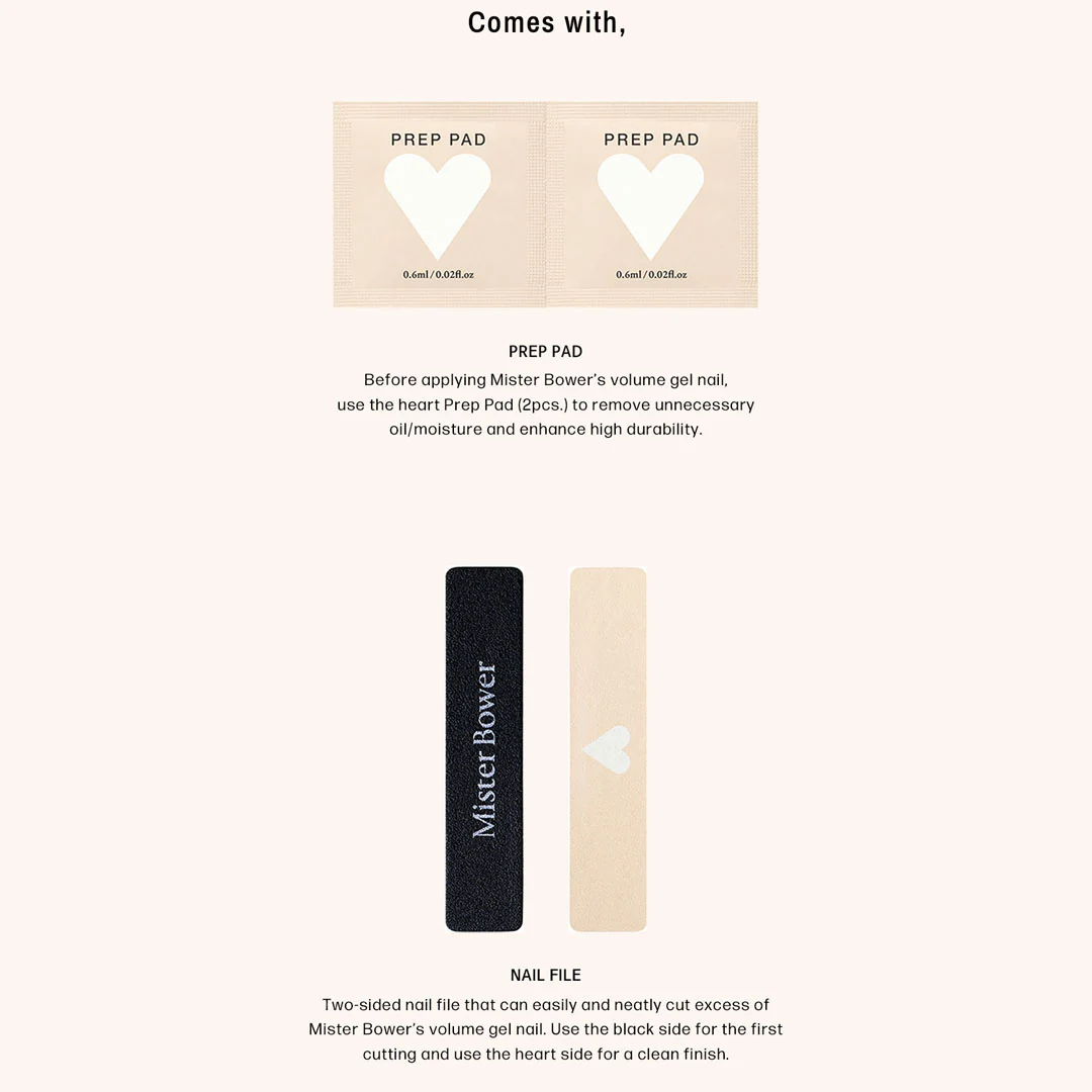 [Mister Bower] Volume Gel Nail - Starry Night - Image 9