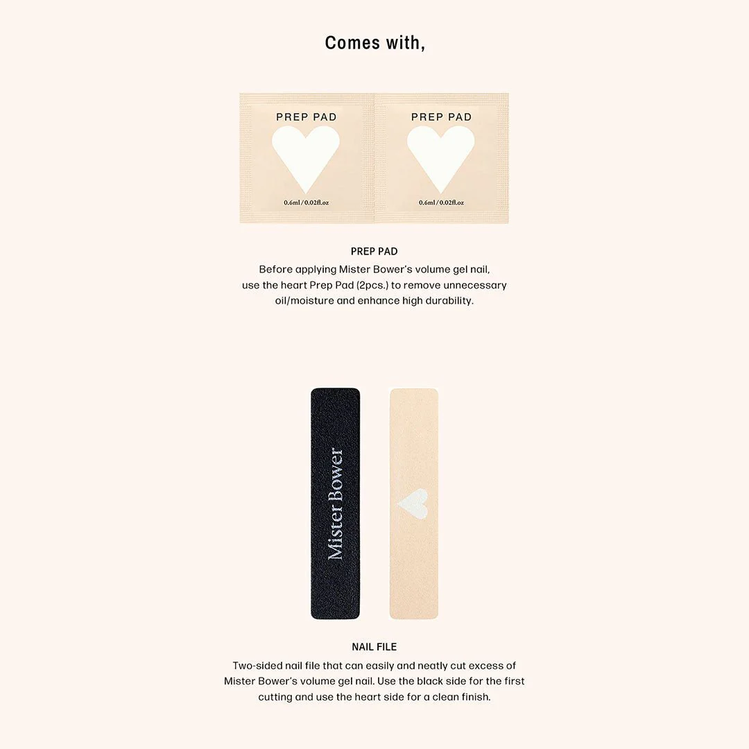 [Mister Bower] Volume Gel Nail - Sweet Lavender - Image 10