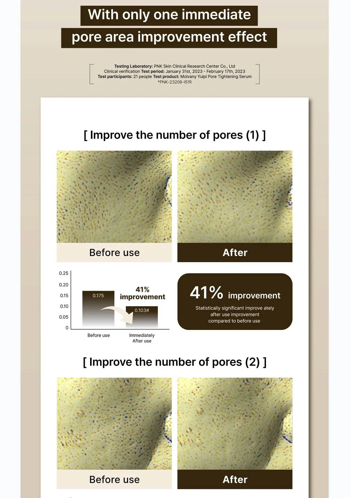 [MOLVANY] Castanea Crenata Inner Shell Pore Tightening Serum 50ml - Image 7