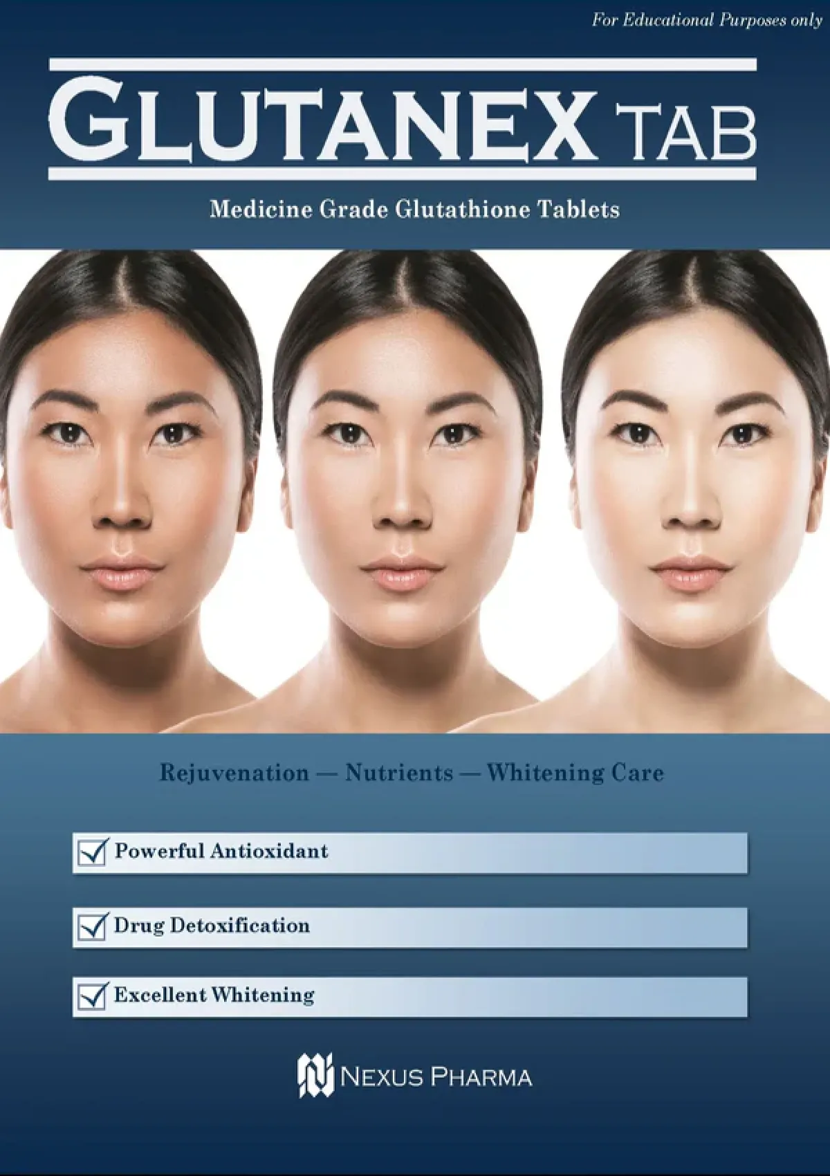 [NEXUS PHARMA] Glutanex Medicine Grade Glutathione Tablets (1 Box = 100mg x 100 Tablets) - Image 4