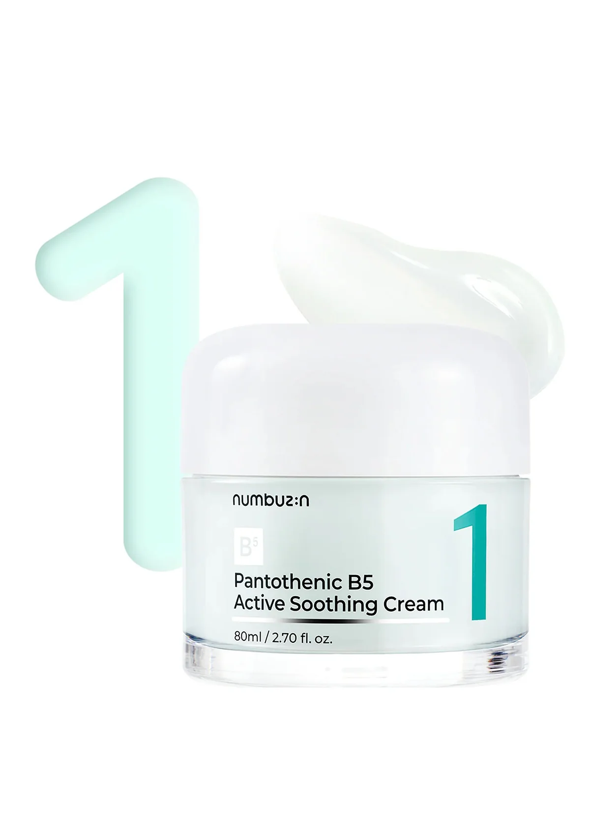 [NUMBUZIN] No.1 Pantothenic B5 Active Soothing Cream 80ml - Image 2