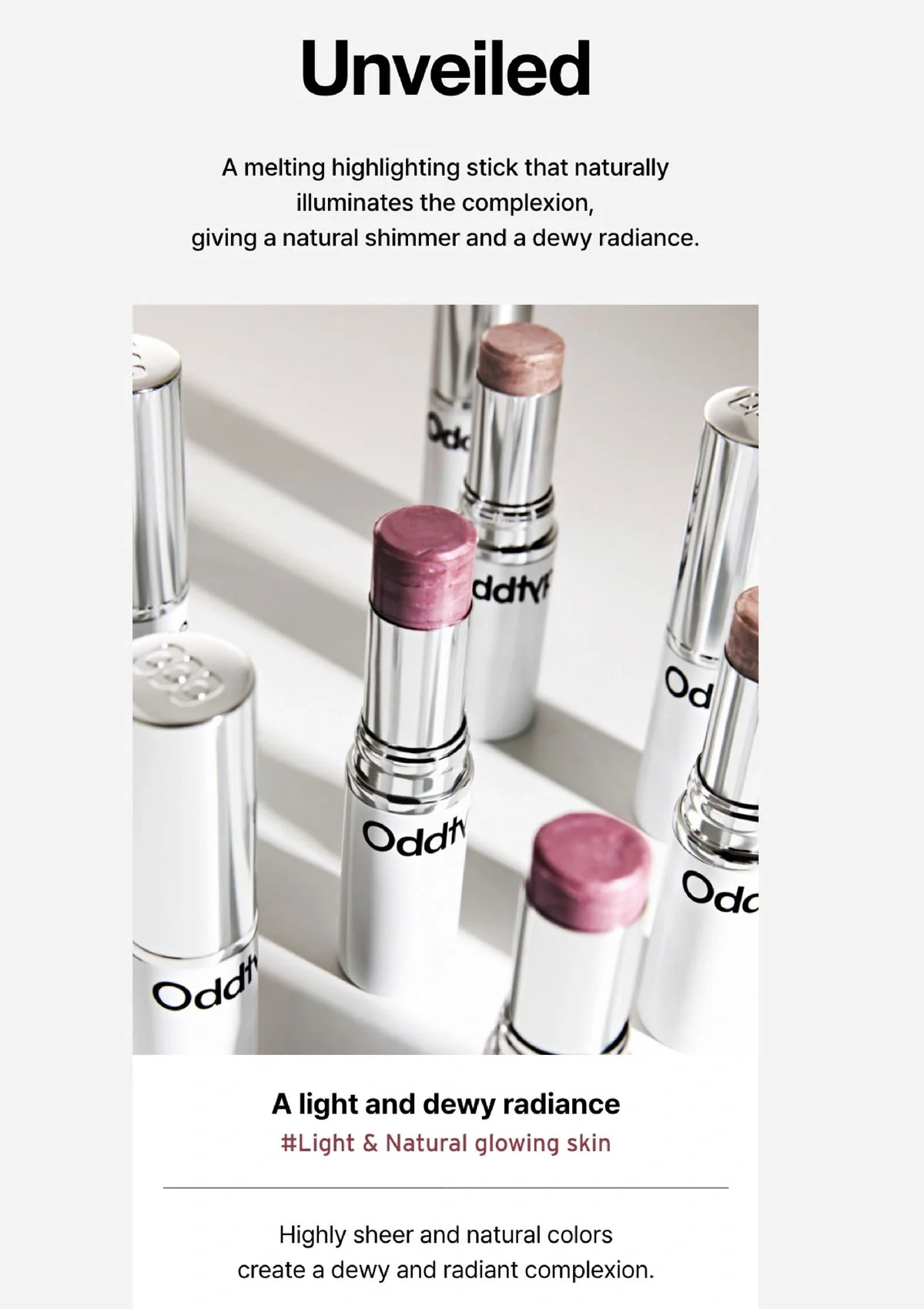 [ODDTYPE] Unveiled Skin Highlighter 11g - Image 10