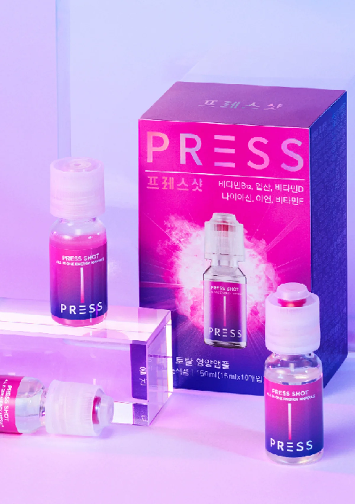 [PRESS SHOT] All-In-One Energy Ampoule (1 Box = 15ml x 10 Bottles) - Image 13