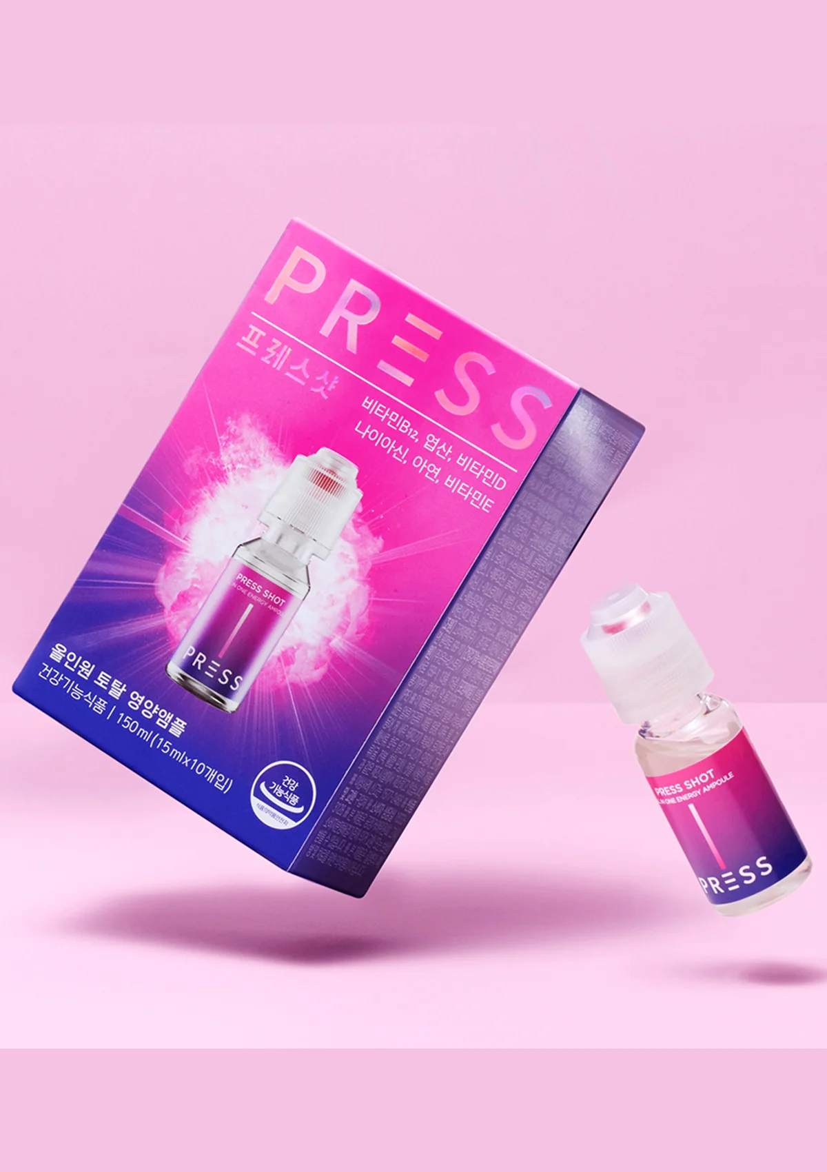 [PRESS SHOT] All-In-One Energy Ampoule (1 Box = 15ml x 10 Bottles) - Image 14