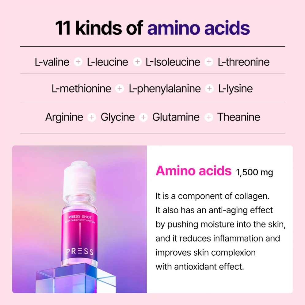 [PRESS SHOT] All-In-One Energy Ampoule (1 Box = 15ml x 10 Bottles) - Image 7