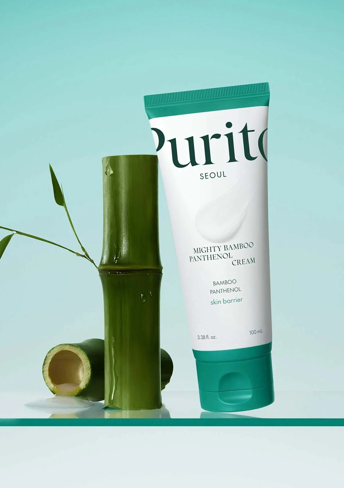 [PURITO SEOUL] Mighty Bamboo Panthenol Cream 100ml - Image 2