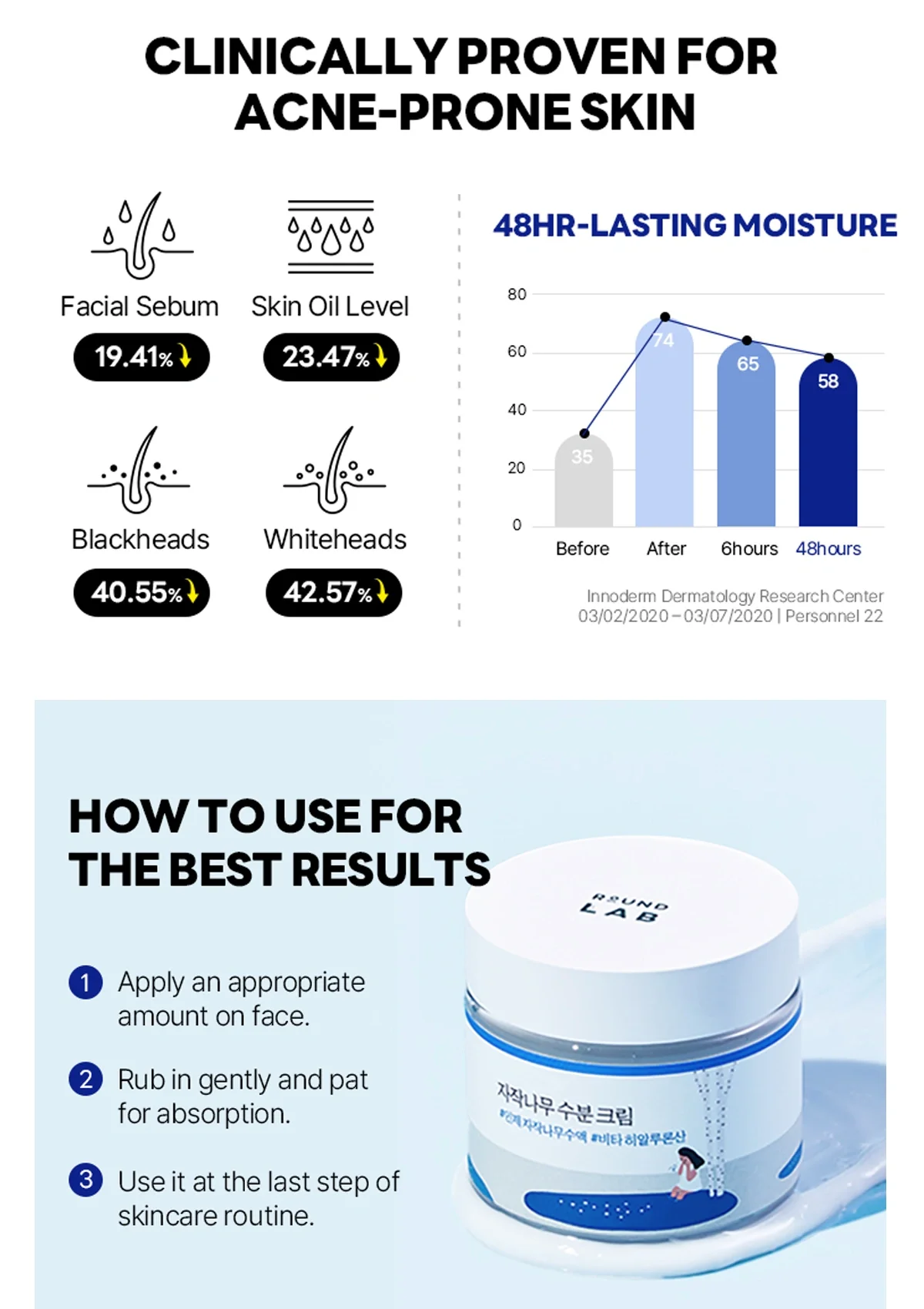 [ROUND LAB] Birch Juice Moisturizing Cream 80ml - Image 7