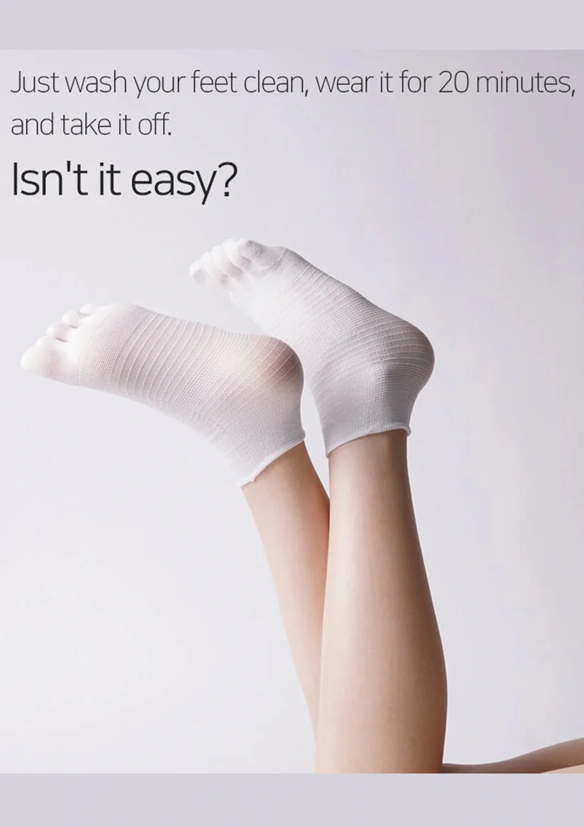 [RUBELLI] Toe Socks Foot Pack (1 Box = 3 Pairs) - Image 5