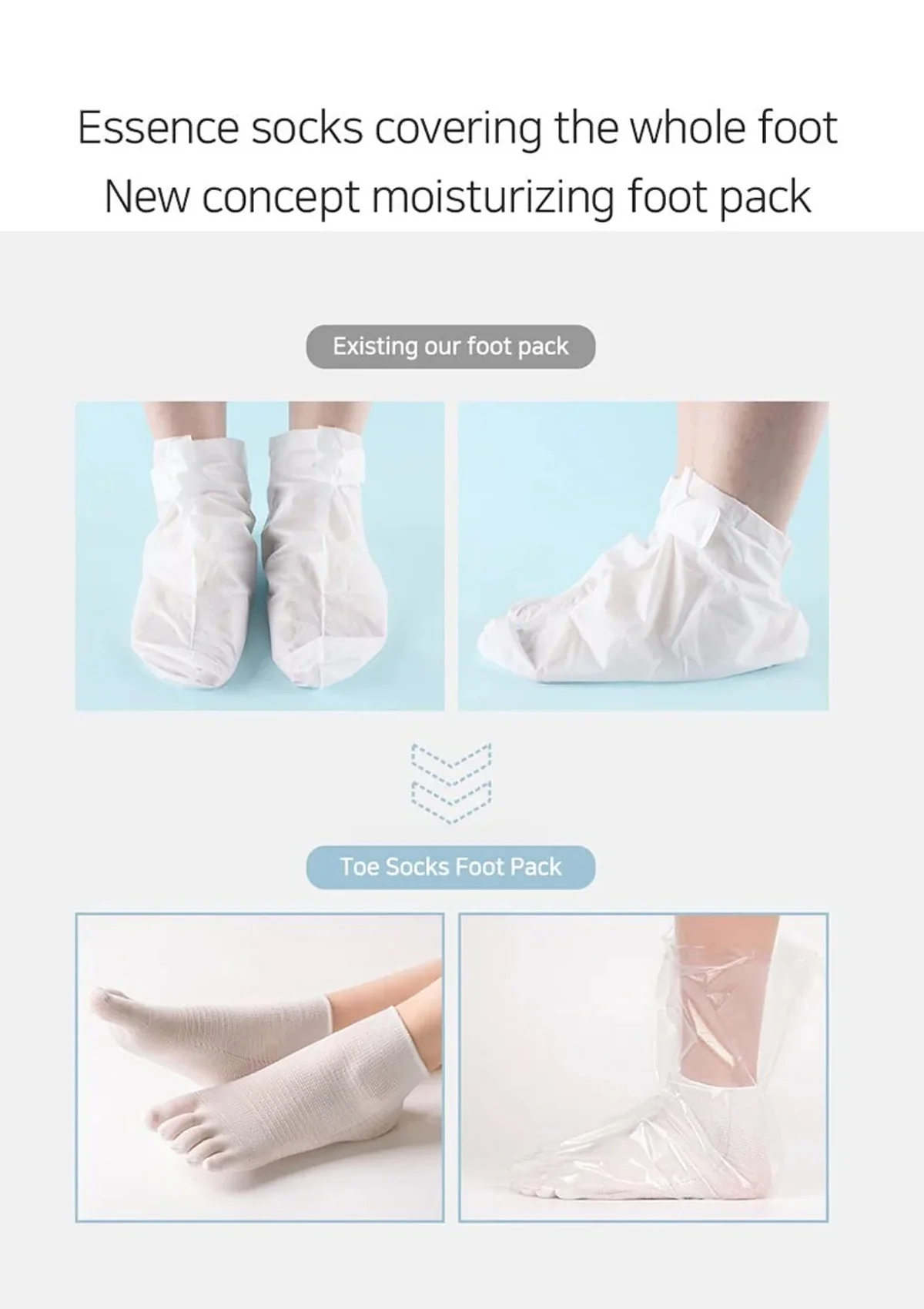 [RUBELLI] Toe Socks Foot Pack (1 Box = 3 Pairs) - Image 7