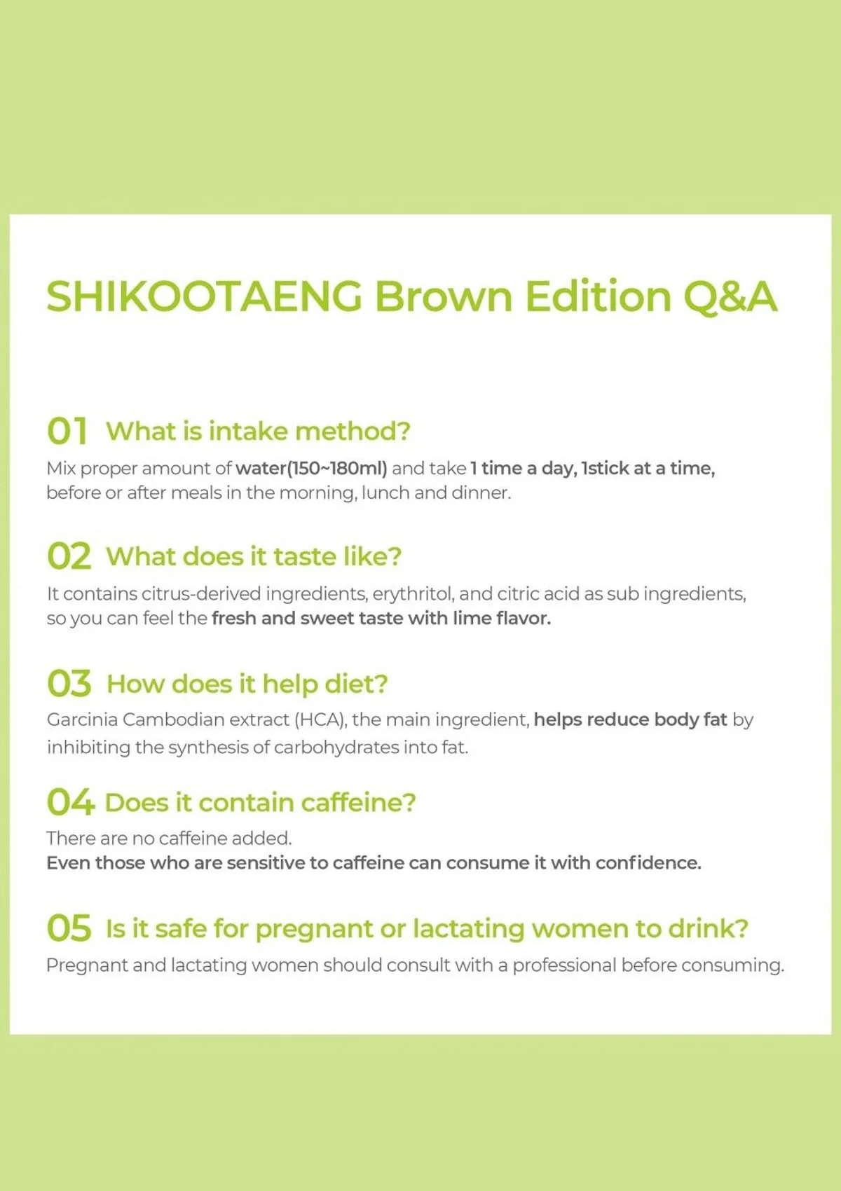 [SHIKOOTAENG] Diet Soda Green Edition Limeade (1 Box = 7g x 30 Sticks) - Image 14