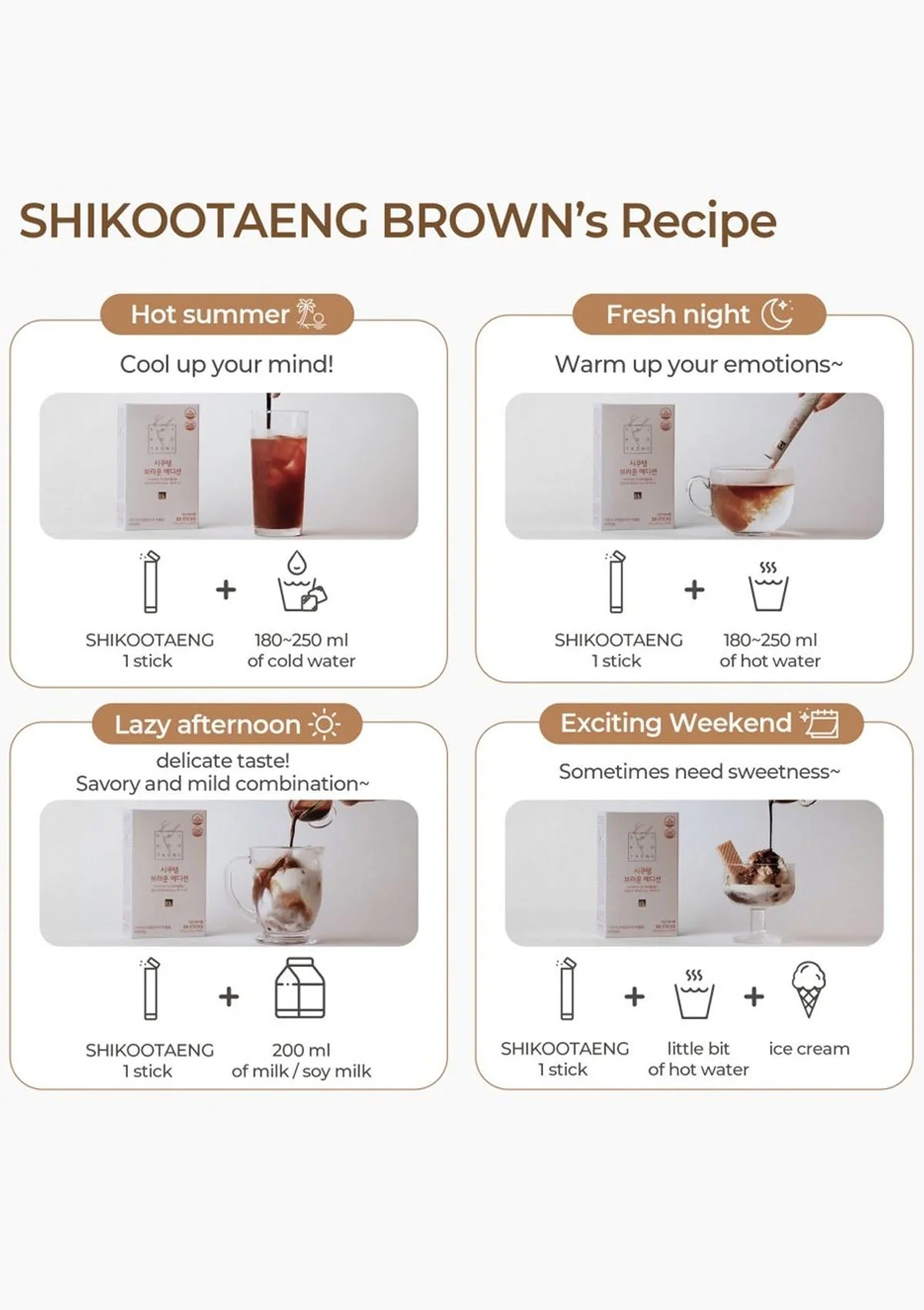 [SHIKOOTAENG] Diet Coffee Hazelnut (1 Box = 3.5g x 30 Sticks) - Image 11