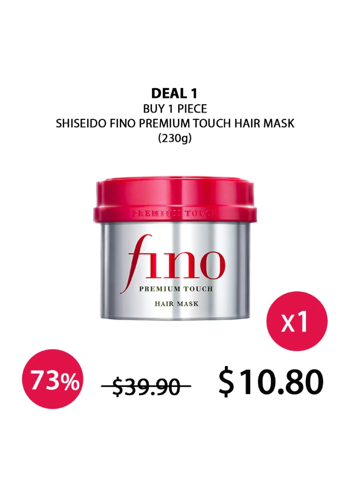[SHISEIDO] Fino Premium Touch Hair Mask 230g - Image 7