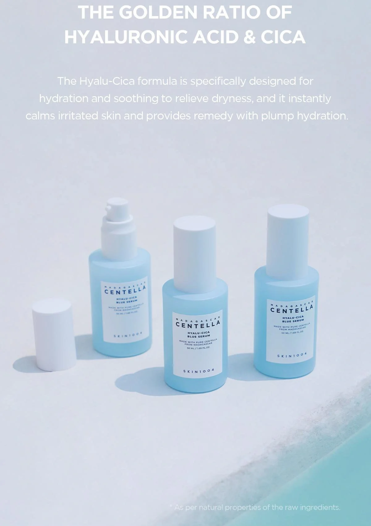 [SKIN1004] Madagascar Centella Hyalu-Cica Blue Serum 50ml - Image 5