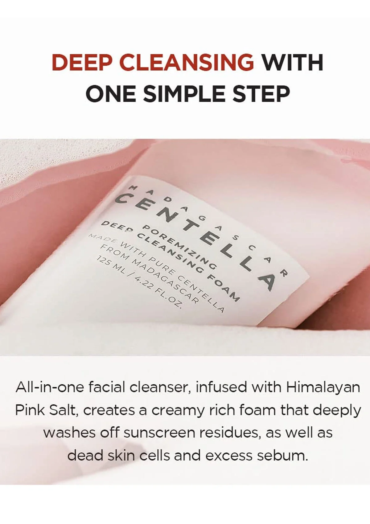 [SKIN1004] Madagascar Centella Poremizing Deep Cleansing Foam 125ml - Image 7