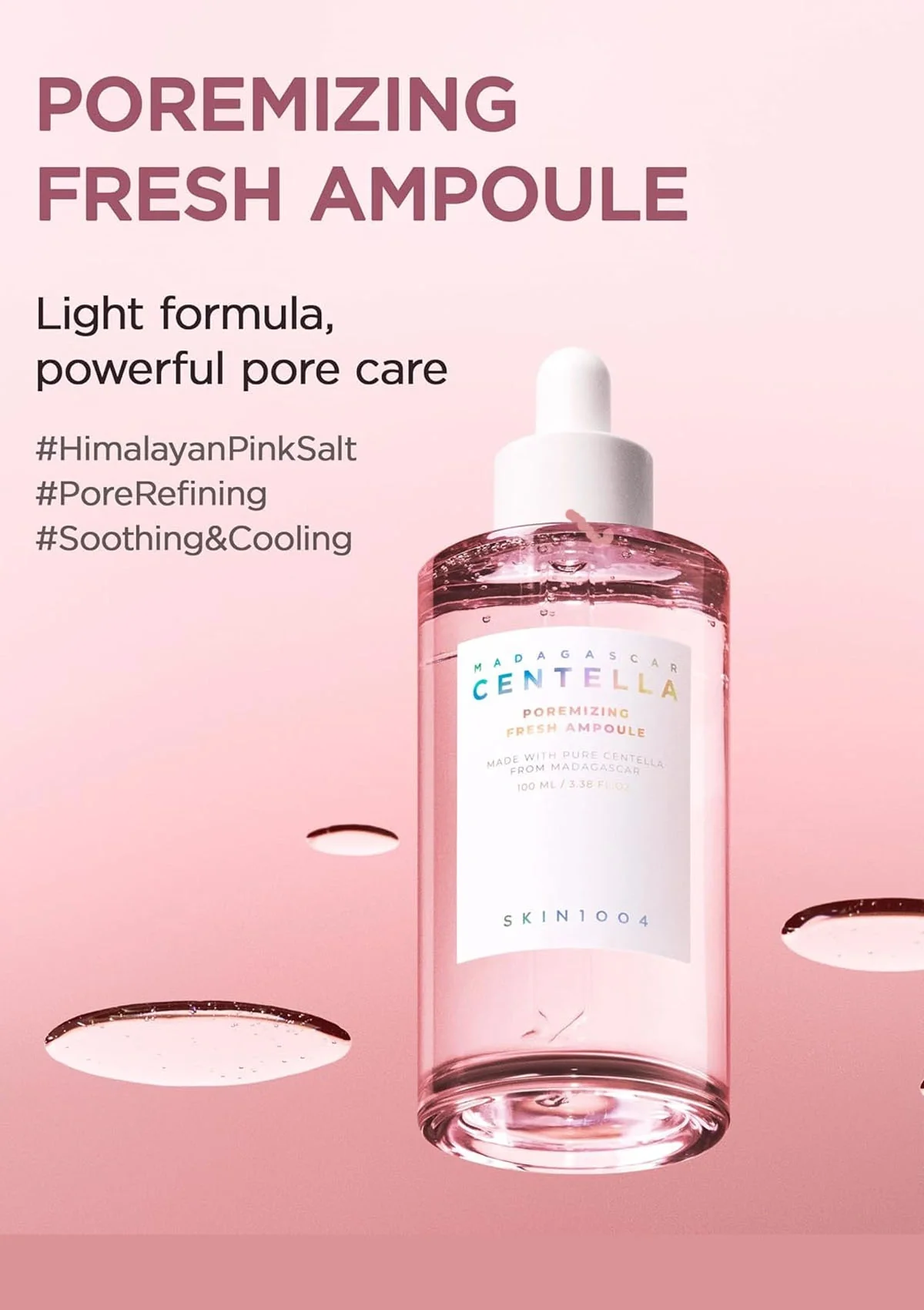 [SKIN1004] Madagascar Centella Poremizing Fresh Ampoule 50ml | 100ml - Image 3