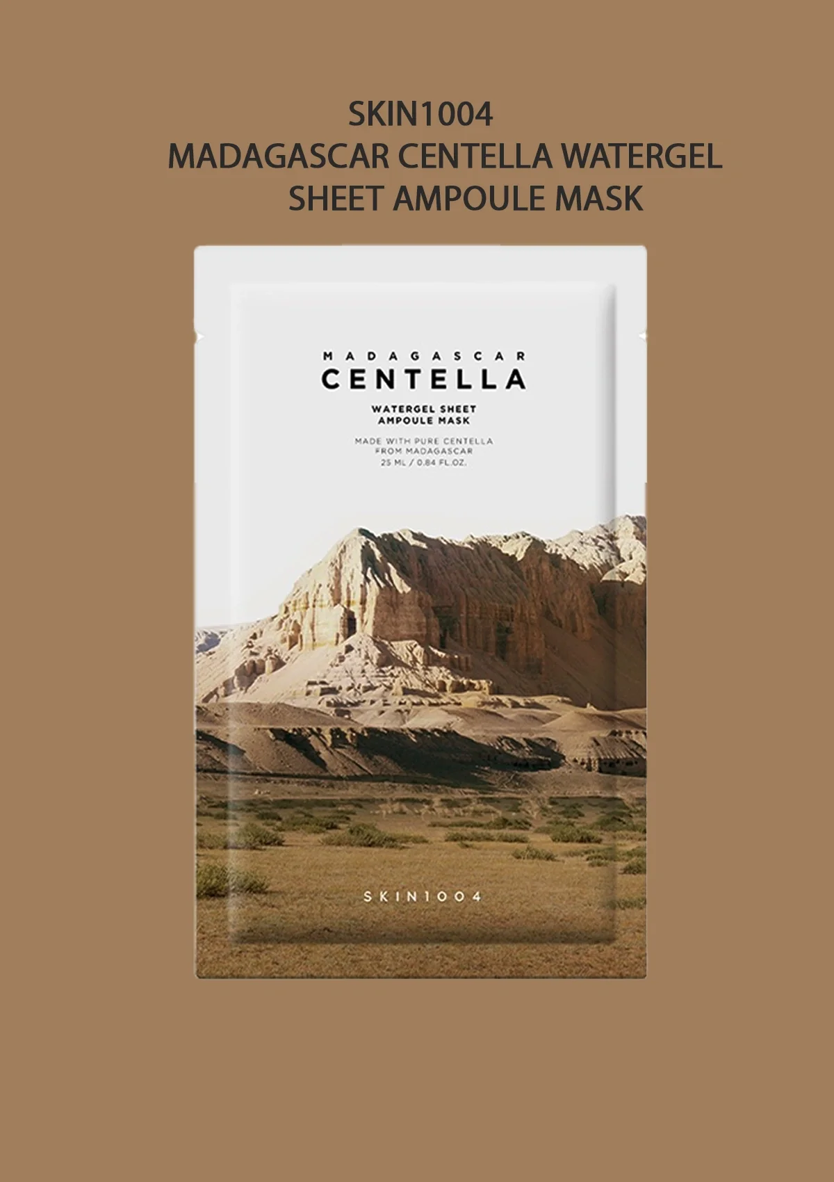 [SKIN1004] Madagascar Centella Watergel Sheet Ampoule Mask (1 Box = 25ml x 5 Masks)