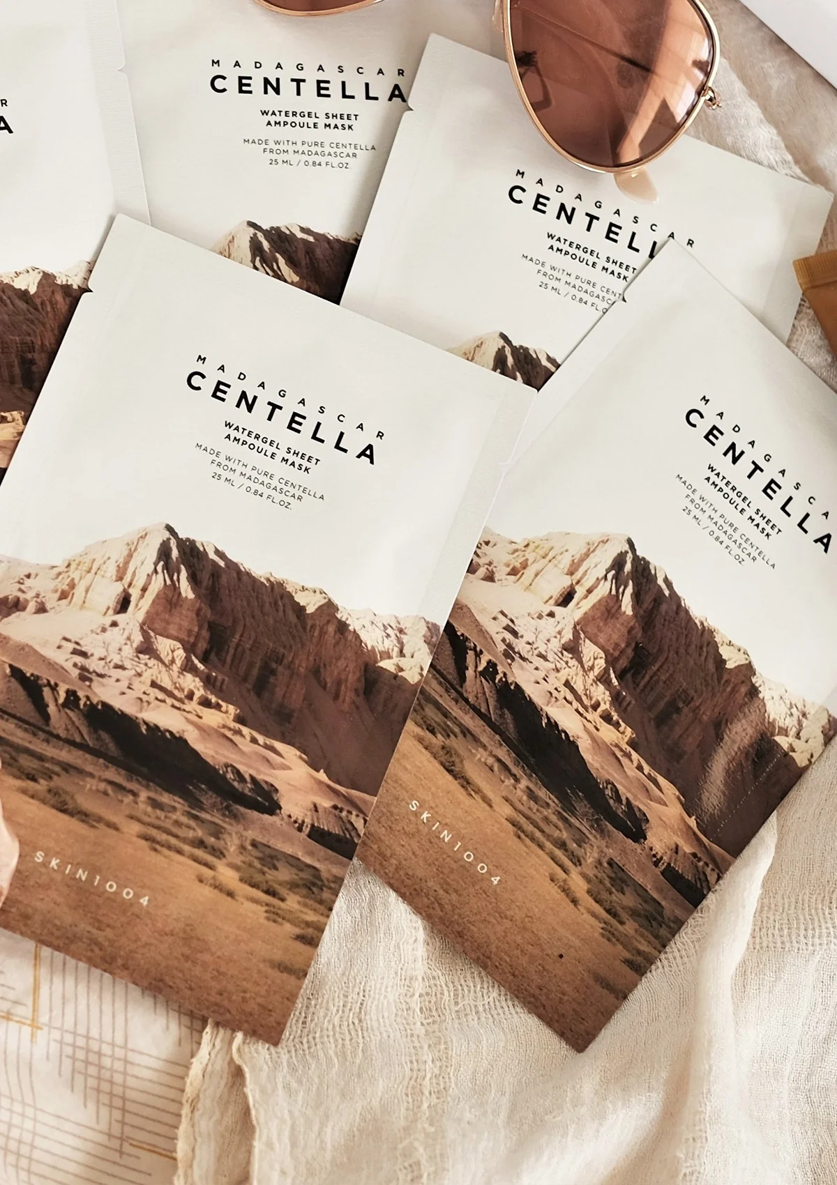 [SKIN1004] Madagascar Centella Watergel Sheet Ampoule Mask (1 Box = 25ml x 5 Masks) - Image 13