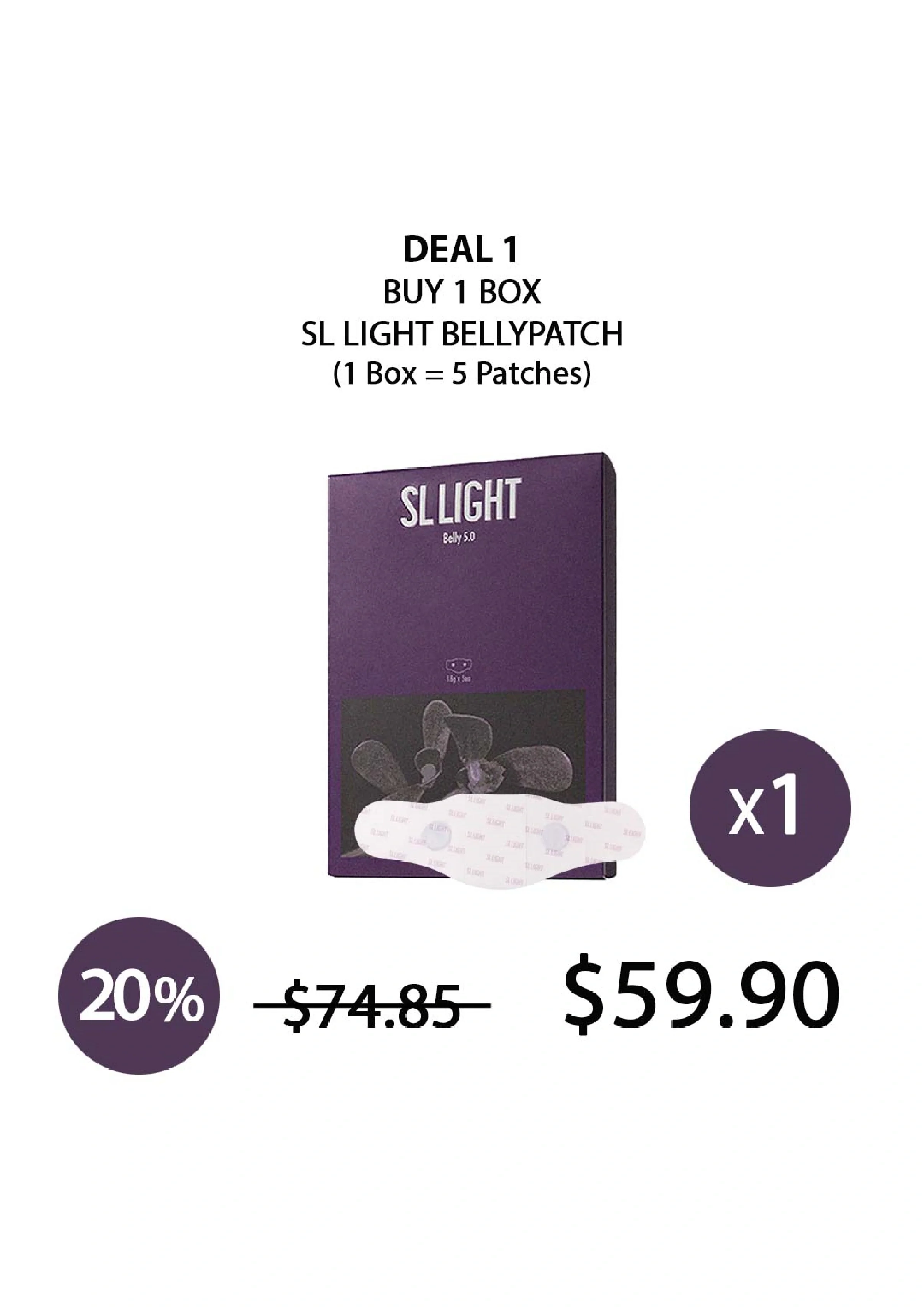 [SL LIGHT] Belly Patch (1 Box = 18g X 5 Patches) - Image 17