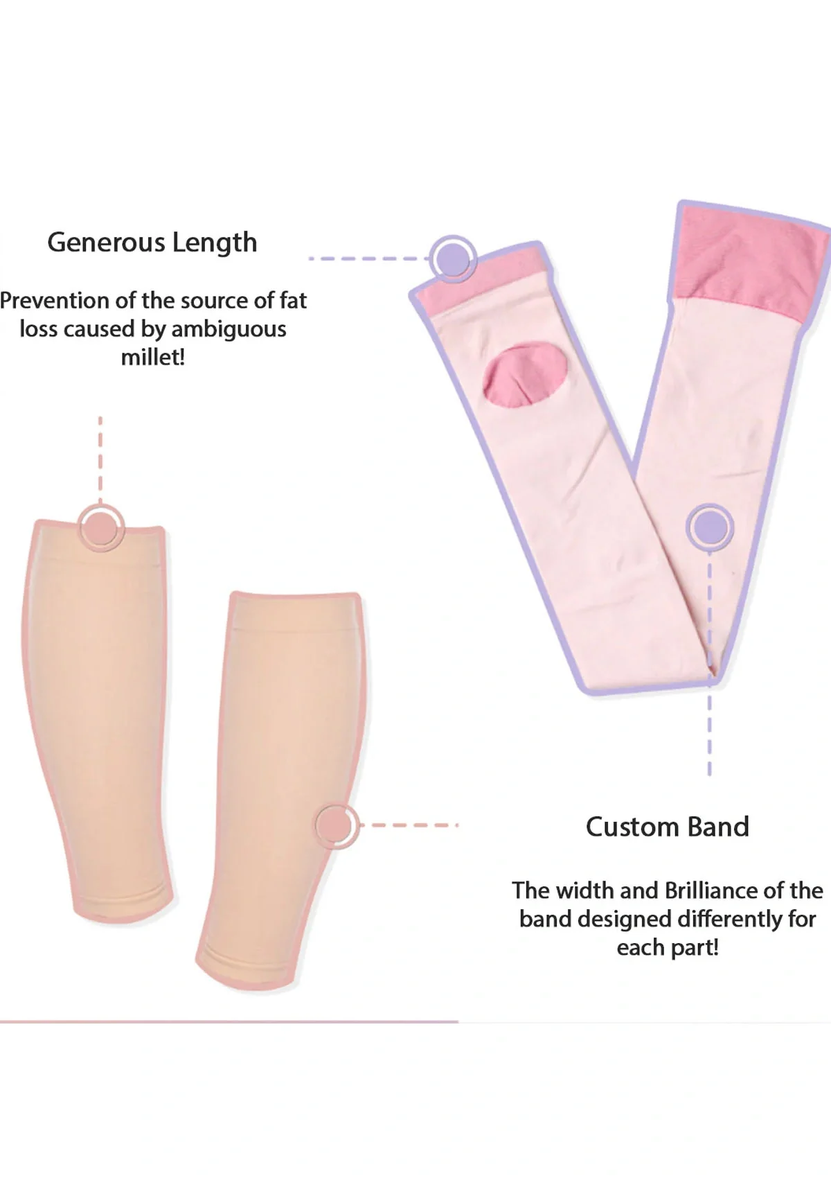 [SUNMIMALL] Good Day Fit Calf Compression Stockings (Free Size) - Image 10