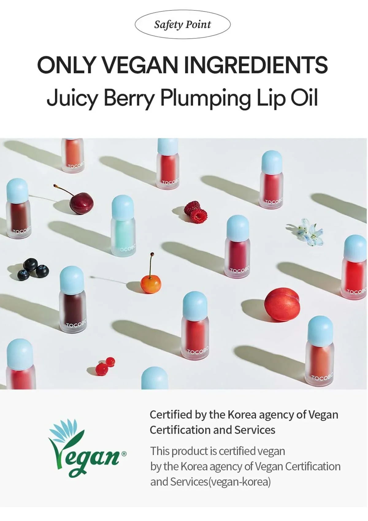 [TOCOBO] Juicy Berry Plumping Lip Oil Glam Max 4g - Image 9