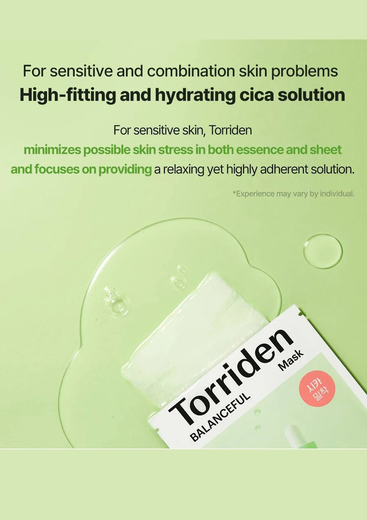 [TORRIDEN] Balanceful Cica Mask (1 Box = 25ml x 10 Masks) - Image 6