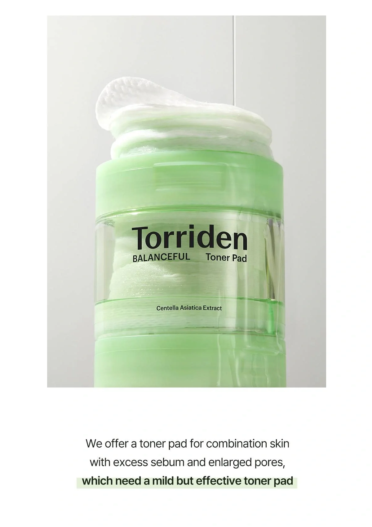 [TORRIDEN] Balanceful Cica Toner Pad 180ml (60 Pads) - Image 7