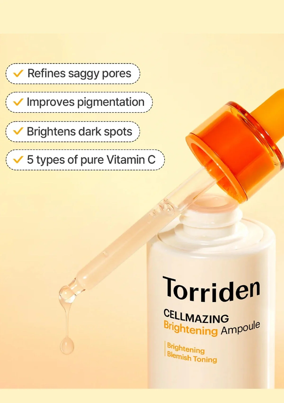 [TORRIDEN] Cellmazing Vita C Brightening Ampoule 30ml - Image 8