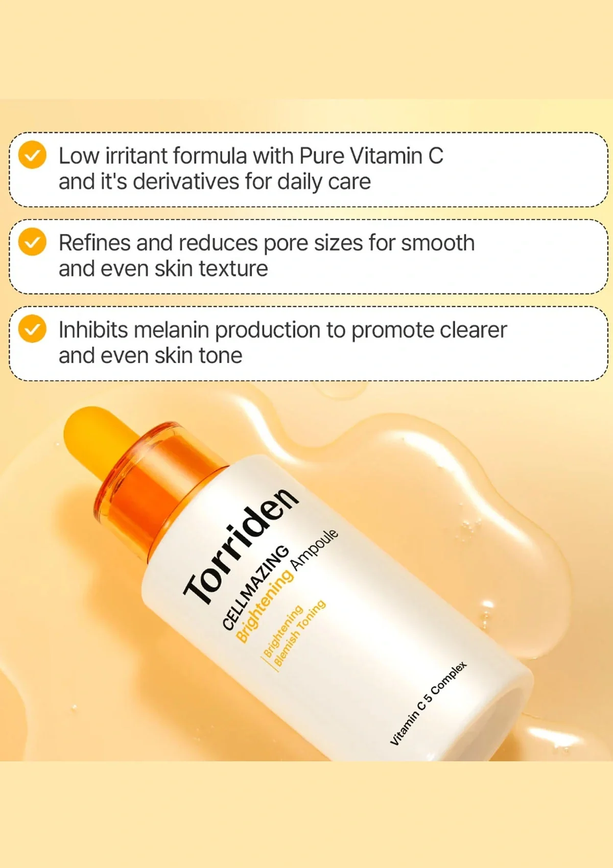 [TORRIDEN] Cellmazing Vita C Brightening Ampoule 30ml - Image 9