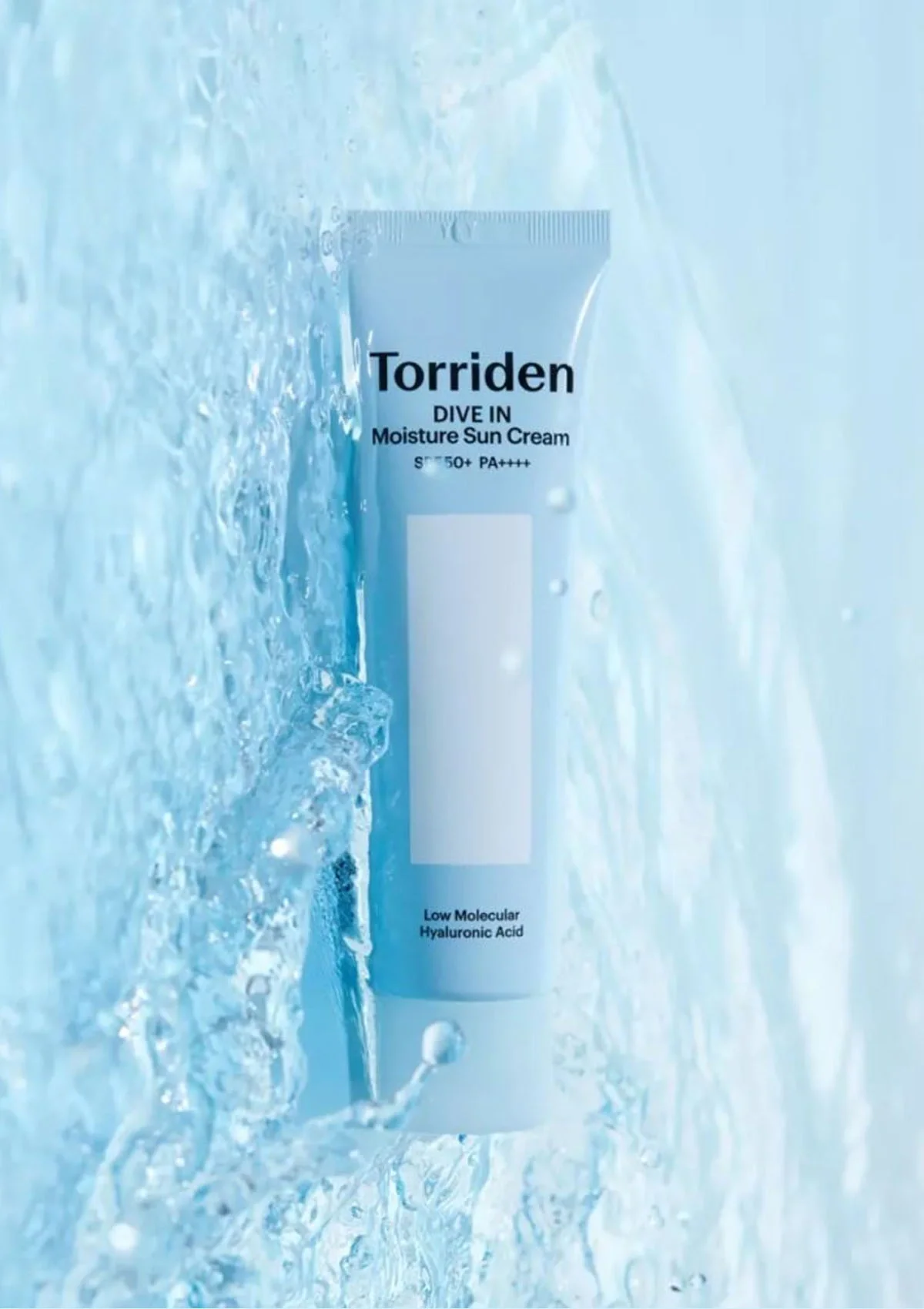 [TORRIDEN] Dive In Low Molecular Hyaluronic Acid Moisture Sun Cream SPF 50+ PA++++ 60ml - Image 4