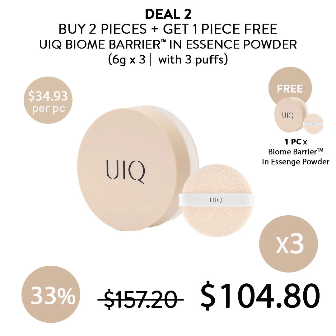 CLEARANCE SALE - [UIQ] Biome Barrier Essence Powder 6g | 1 Puff - Image 4
