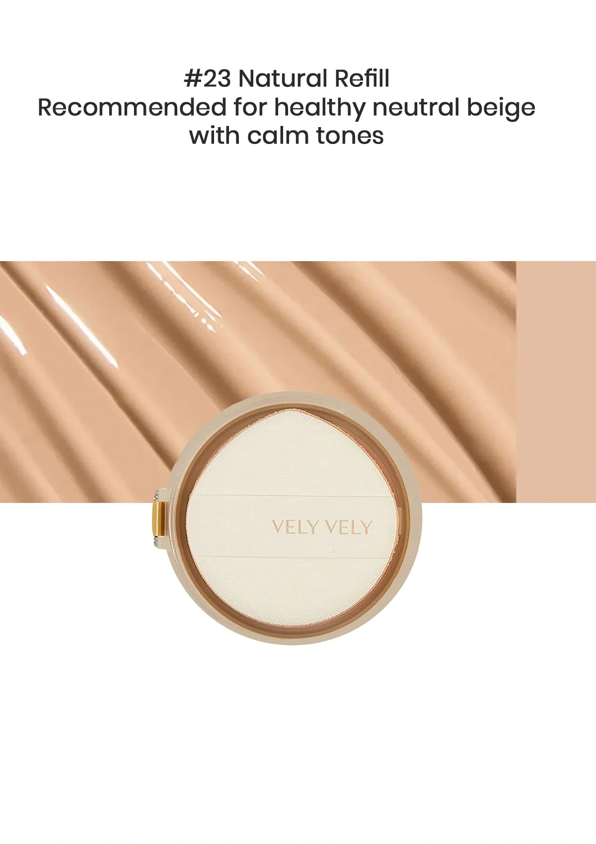 [VELY VELY] Aura Honey Glow Cushion SPF 50+ PA+++ 15g - Image 24