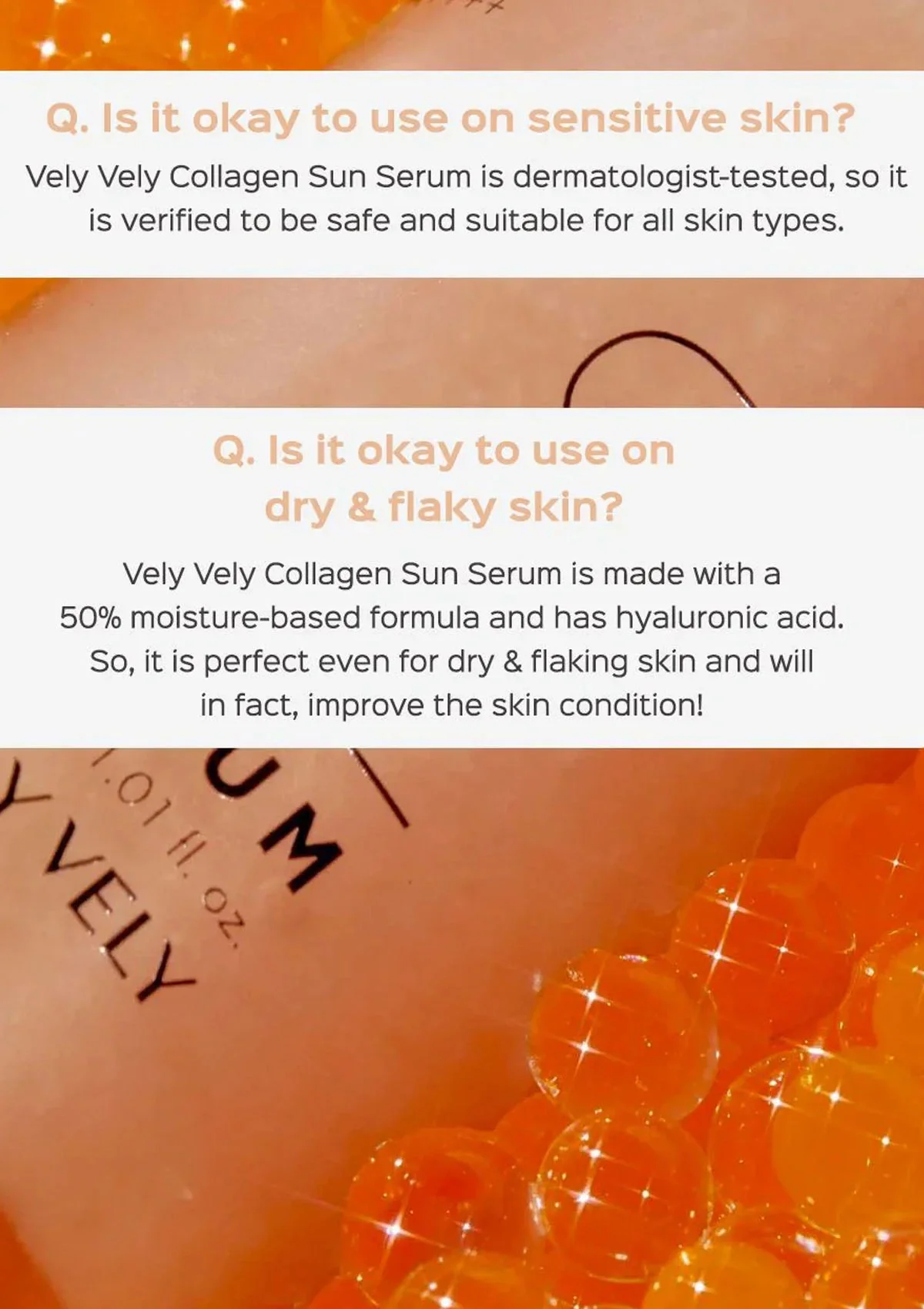 [VELY VELY] Collagen Sun Serum SPF 50+ PA++++  30ml - Image 19