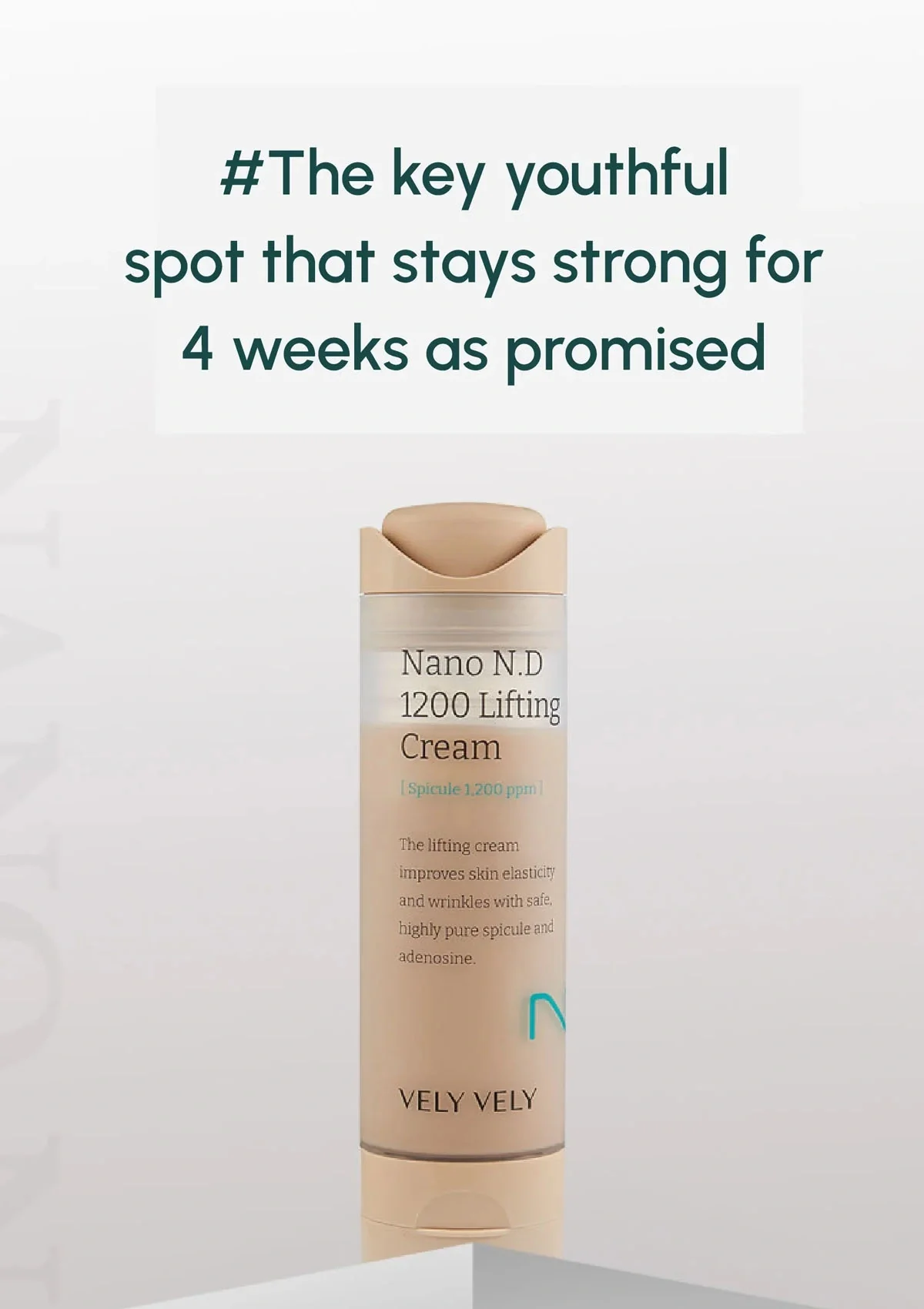 [VELY VELY] Nano N.D 1200 Lifting Cream 50ml - Image 7