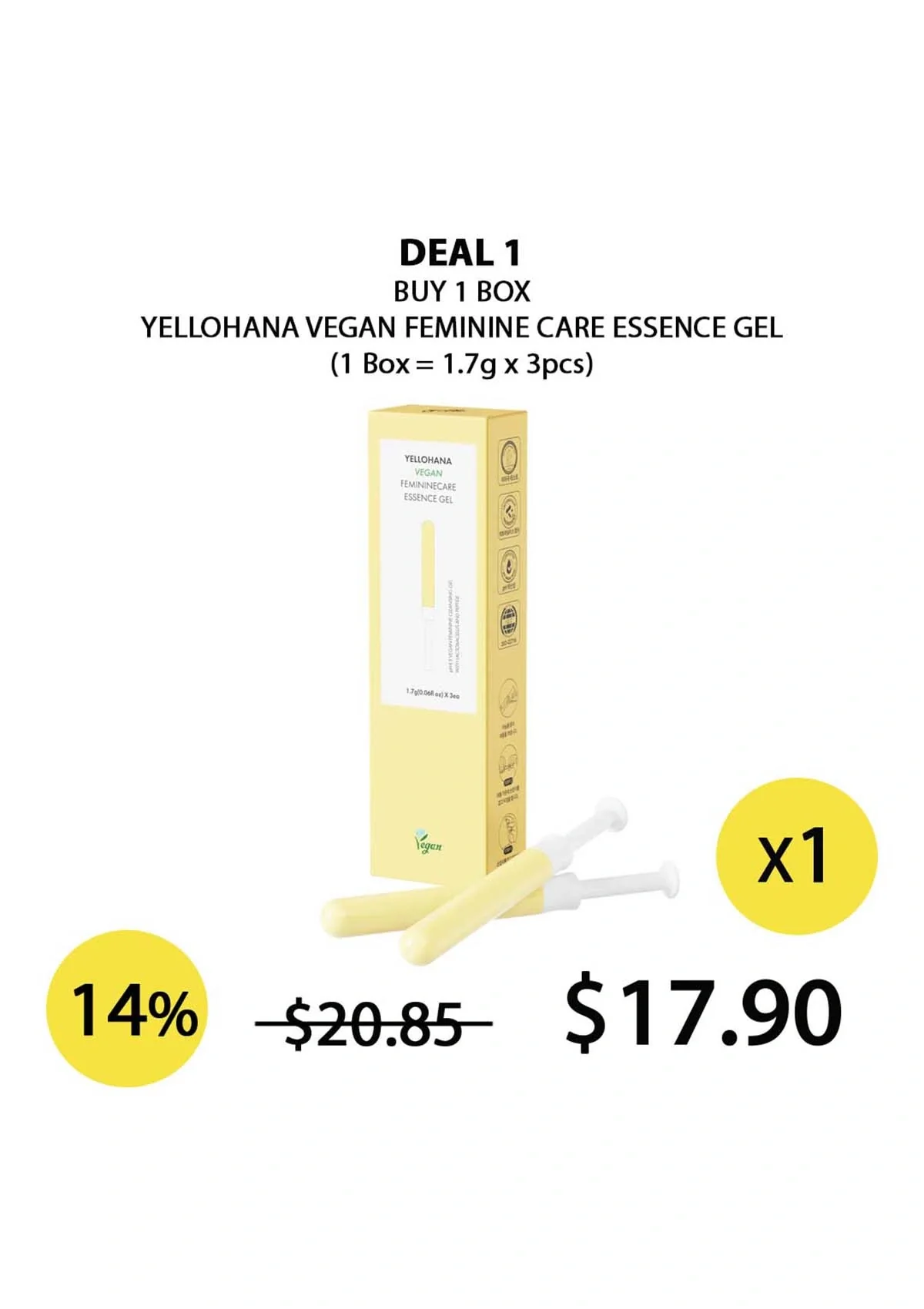 [YELLOHANA] Vegan Feminine Care Essence Gel - Image 22