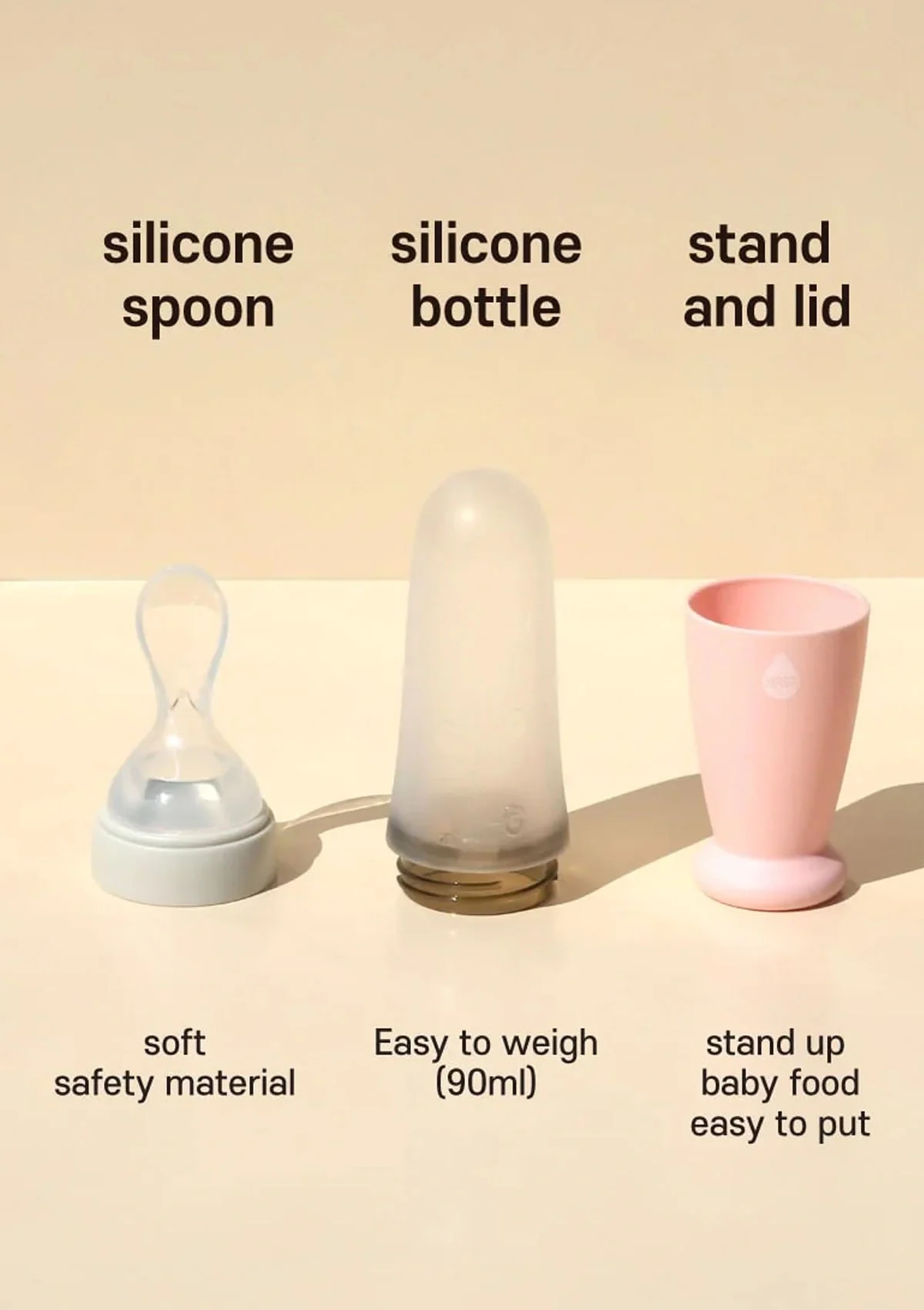 (YONOM YONOM) Silicone Spoon Feeder 100ml - Image 18